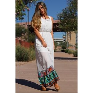 Maxi white dress